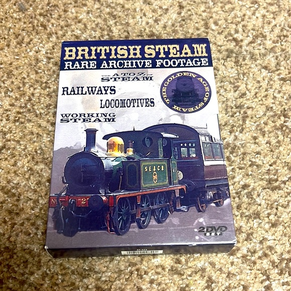 British steam rare archive footage 2 dvd set - Picture 1 of 10